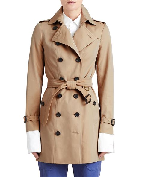 burberry trench coat mid length|burberry sandringham trench coat.